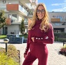 Sporty szett bordó – Innova Fashion – 2. kép